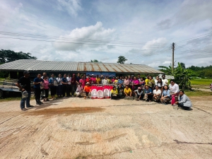 ร่วมโครงการส่งเสริมและพัฒนาการประมงเลี้ยงสัตว์น้ำในชุมชน/ครัวเรือน ประจำปีงบประมาณ 2566