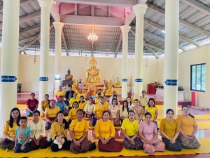 วันศุกร์ที่ 19 กรกฎาคม 2567 นำโดย นายไชยา หาญสมุทร นายกองค์การบริหารส่วนตำบลห้วยข่า พร้อมคณะผู้บริหาร พนักงานส่วนตำบลและพนักงานจ้างขององค์การบริหารส่วนตำบลห้วยข่า จัดกิจกรรมโครงการวันสำคัญทางศาสนา (วันเข้าพรรษา)