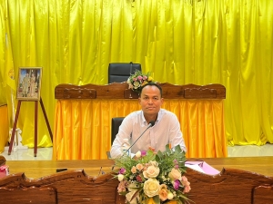วันศุกร์ที่ 10 มกราคม 2568 นายปุญญพัฒน์ โชตินอก ปลัดองค์การบริหารส่วนตำบลห้วยข่า ประชุมศูนย์พัฒนาคุณภาพชีวิตผู้สูงอายุ ผู้พิการและผู้ด้อยโอกาศตำบลห้วยข่า ครั้งที่ 1/2568 ณ ห้องประชุมสภาองค์การบริหารส่วนตำบลห้วยข่า ชั้น 2